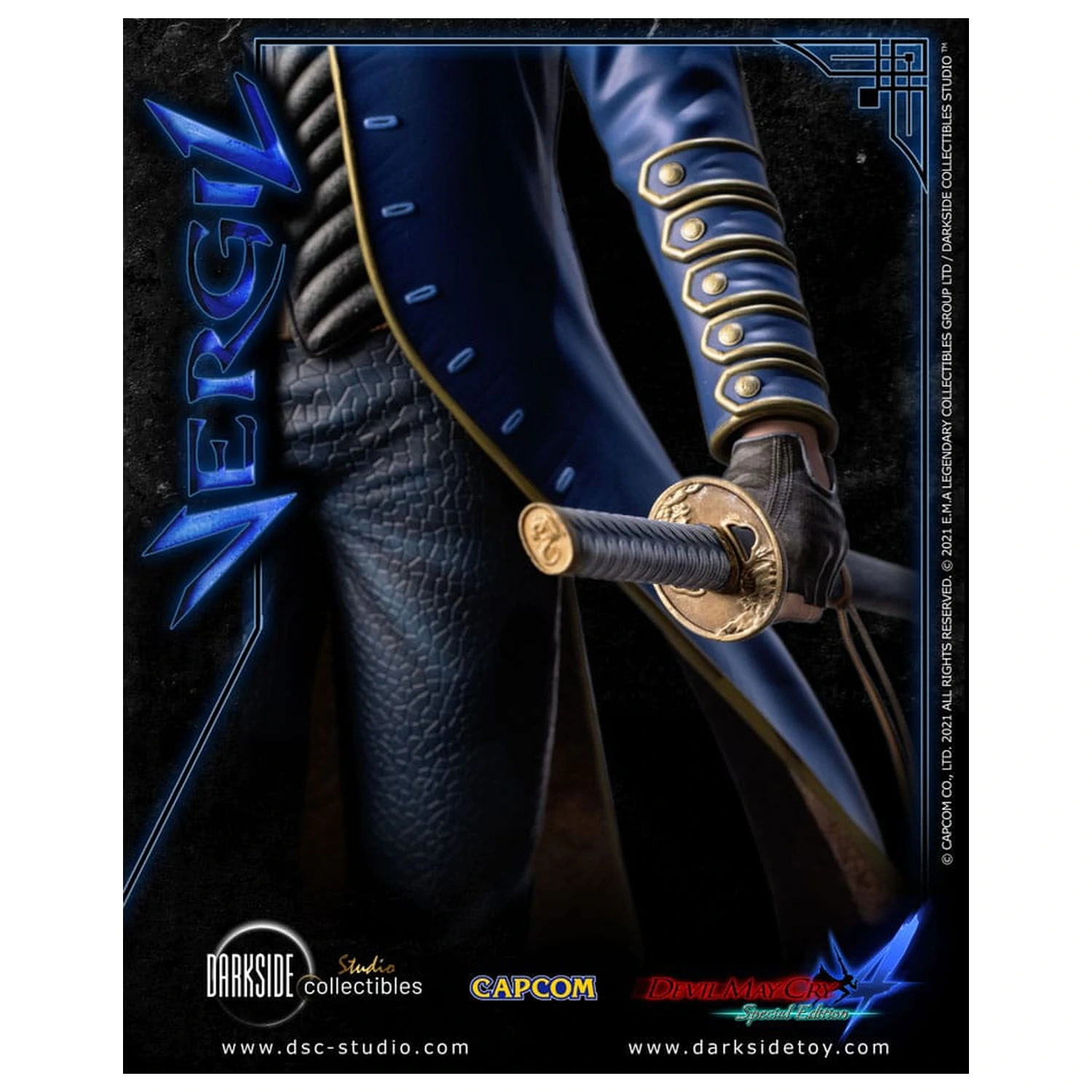 Devil May Cry 4 Prémiová socha 1/4 Vergil 51 cm fotografii produktu