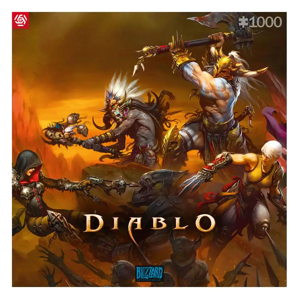 Diablo Gaming Puzzle Heroes Battle (1000 dílků) fotografii produktu