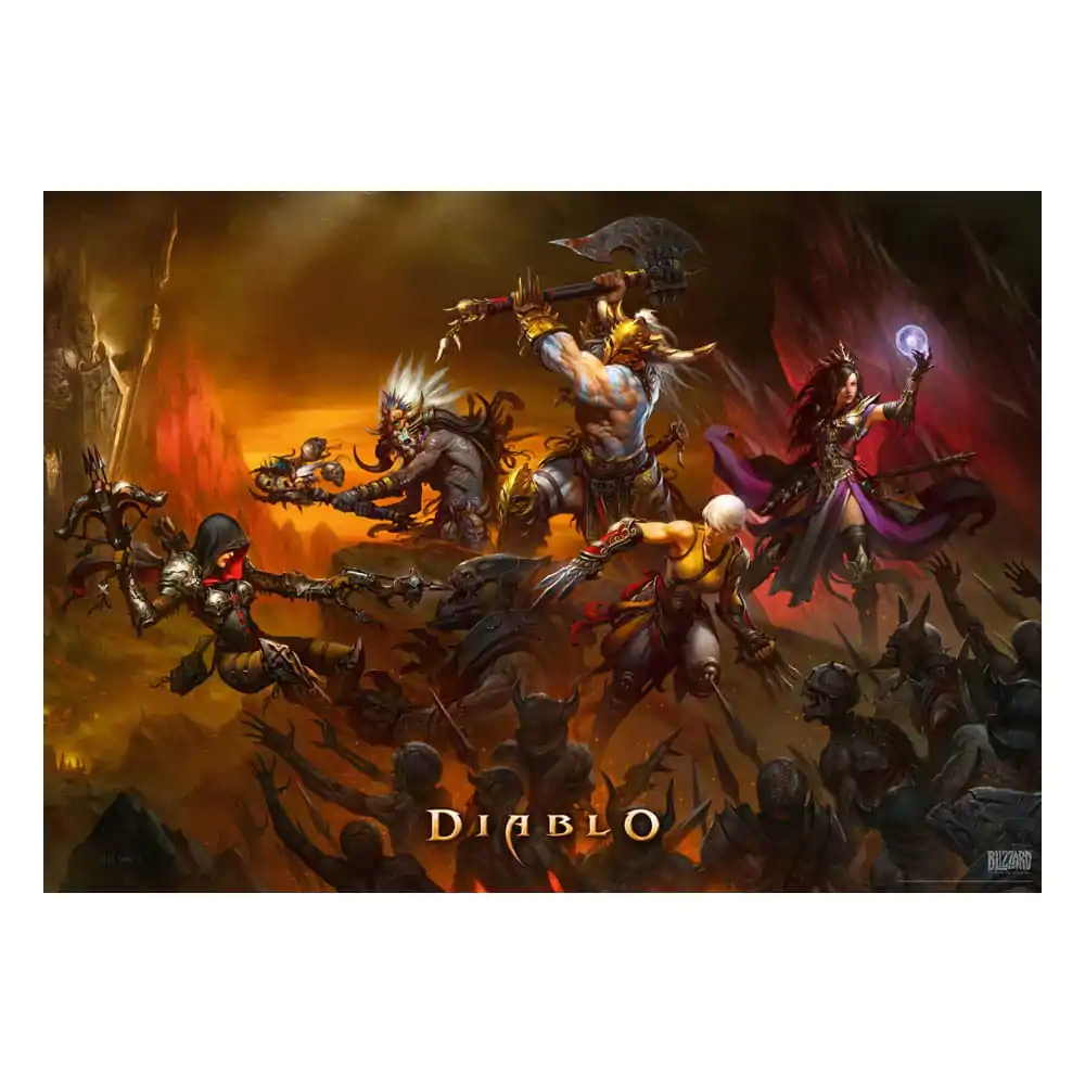 Diablo Gaming Puzzle Heroes Battle (1000 dílků) fotografii produktu