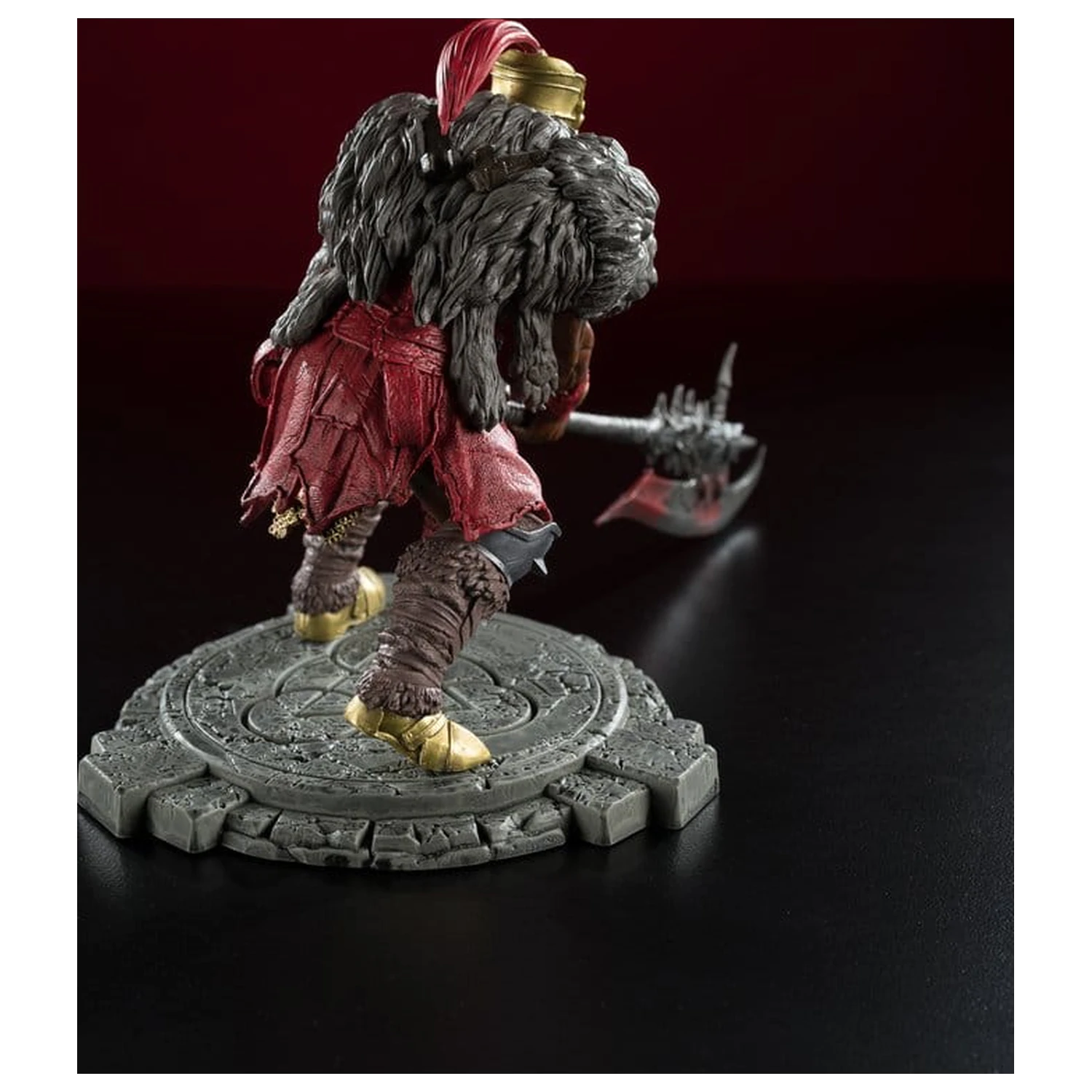 Diablo IV figurka 1/12 scale, limitovaná edice, pózovatelná, Barbarian, 12 cm fotografii produktu