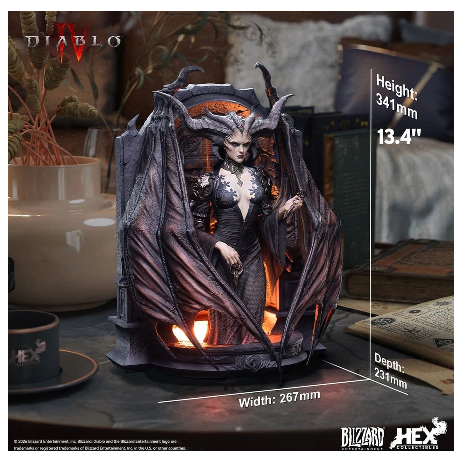 Diablo IV Socha Lilith 34 cm fotografii produktu