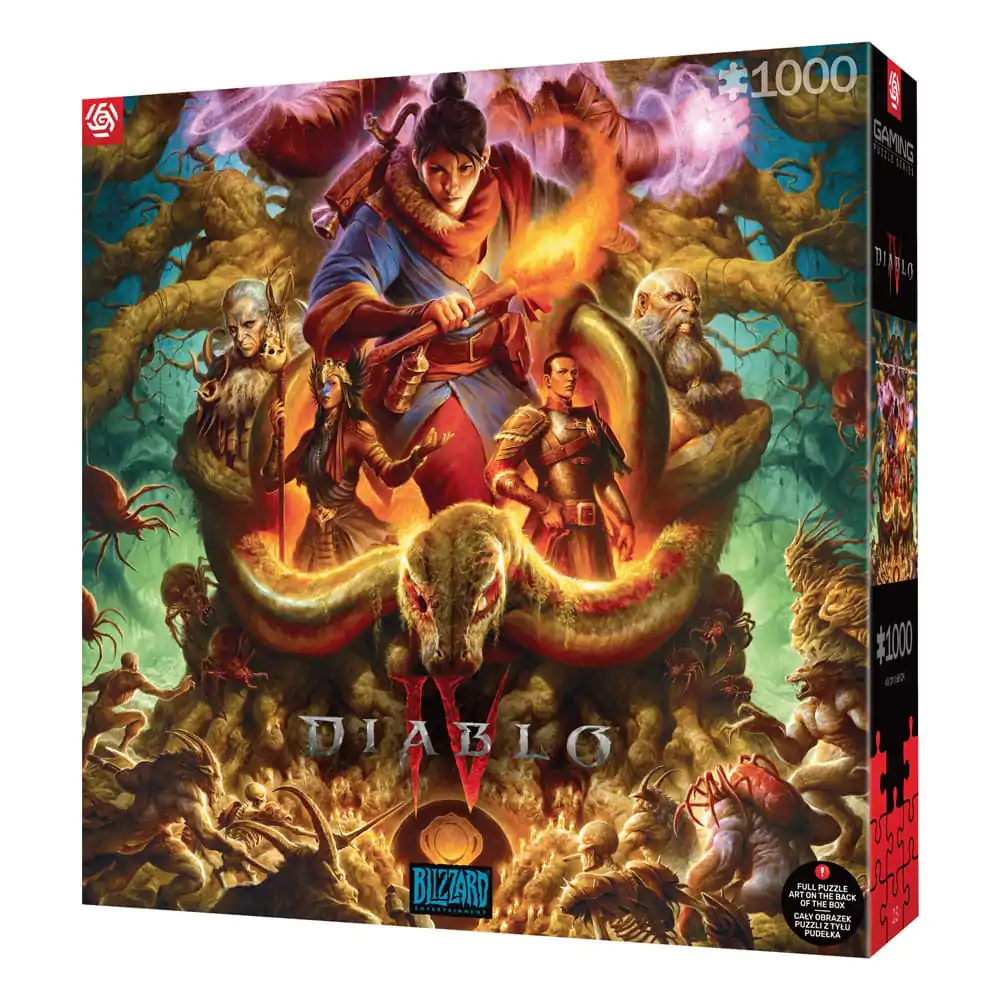 Diablo IV Gaming Puzzle Horadrim (1000 dílků) fotografii produktu