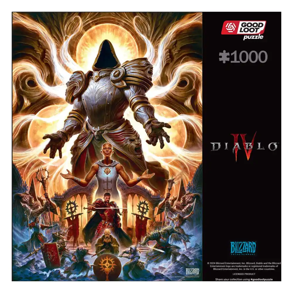 Diablo IV Herní puzzle Inarius Otec (1000 dílků) fotografii produktu