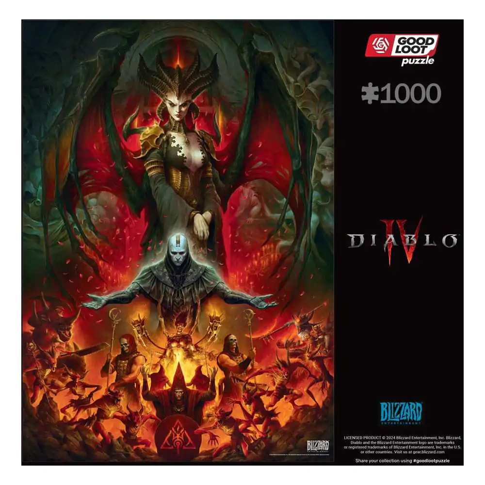 Diablo IV Herní puzzle Lilith Composition (1000 dílků) fotografii produktu