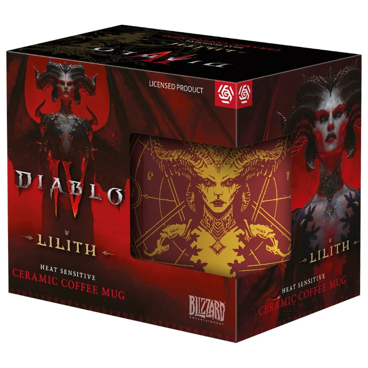 Diablo IV Hrneček měnící barvu Lilith's Blood fotografii produktu