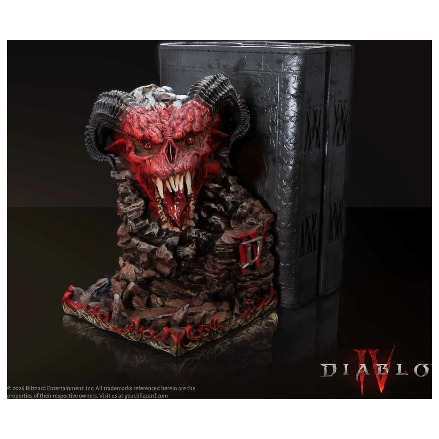 Diablo IV Minion of Hell zarážka na knížky 18.3cm fotografii produktu