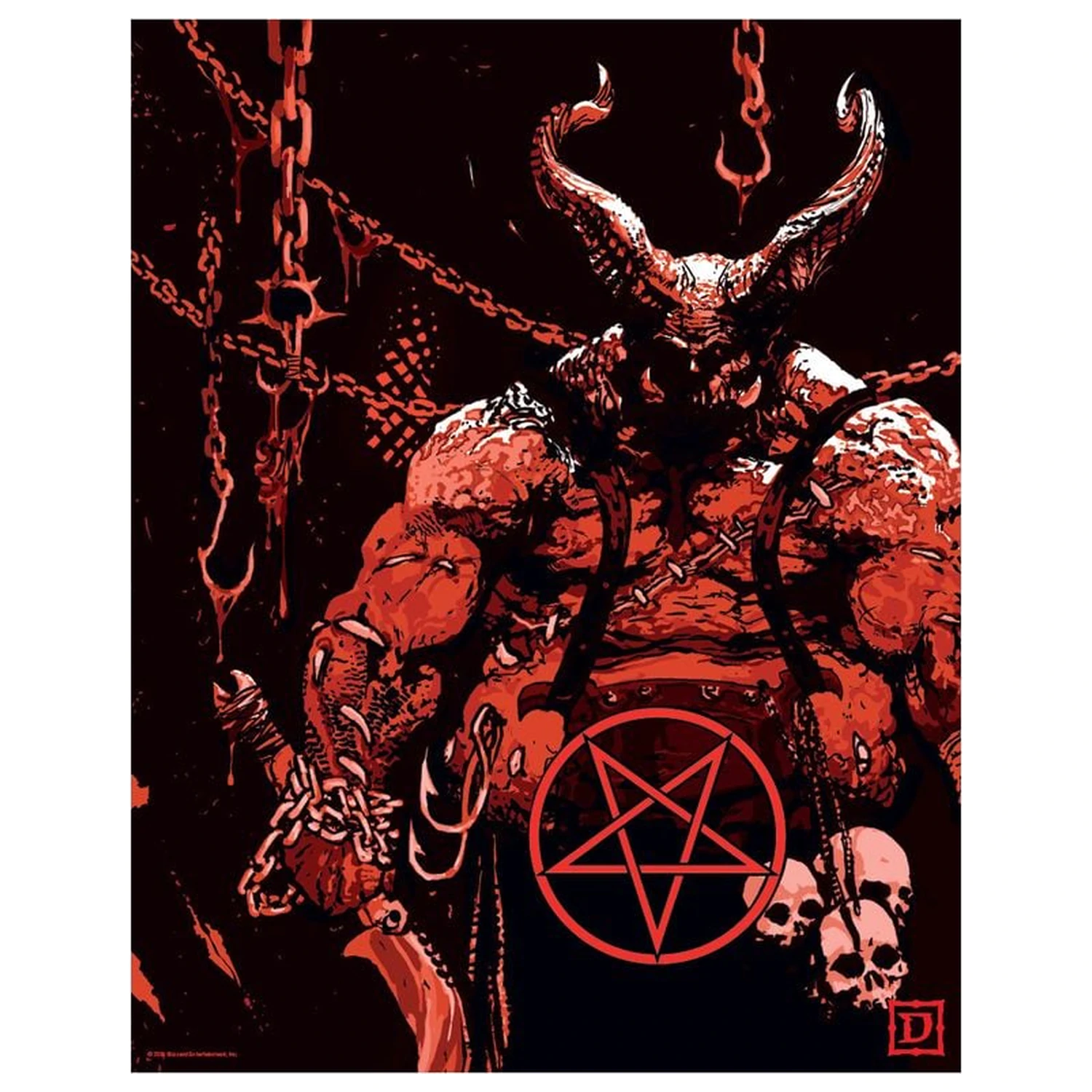 Diablo sada litografií Limitovaná edice fotografii produktu