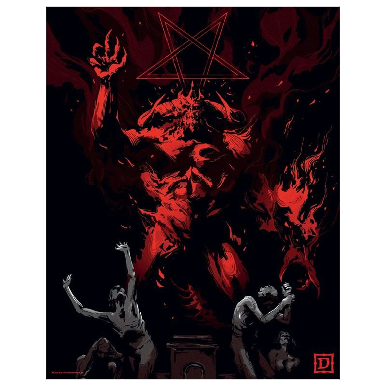 Diablo sada litografií Limitovaná edice fotografii produktu