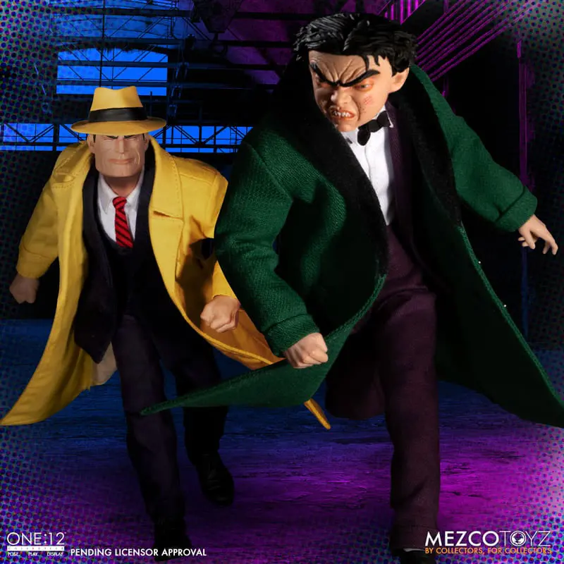 Akční figurky Dick Tracy 1/12 Dick Tracy vs Flattop Box Set 17 cm fotografii produktu