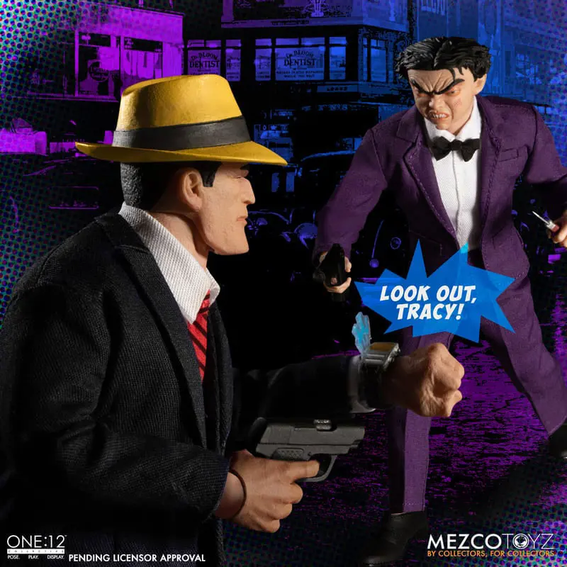 Akční figurky Dick Tracy 1/12 Dick Tracy vs Flattop Box Set 17 cm fotografii produktu