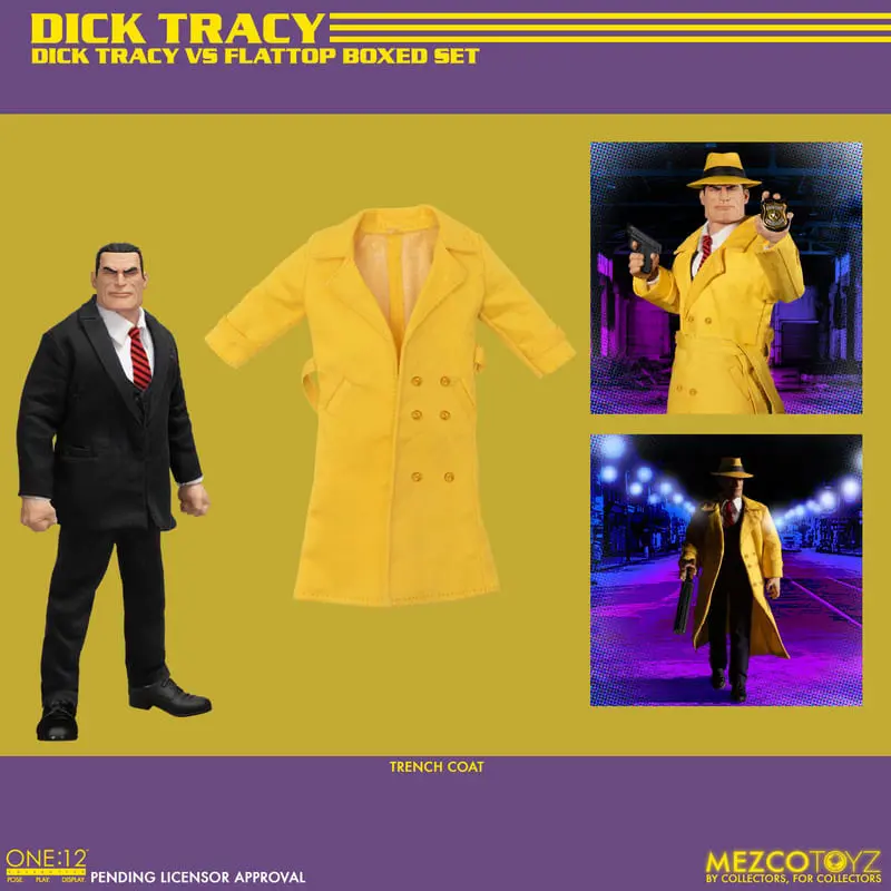 Akční figurky Dick Tracy 1/12 Dick Tracy vs Flattop Box Set 17 cm fotografii produktu