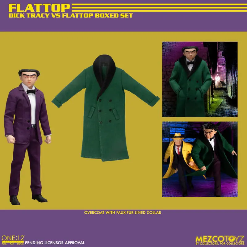 Akční figurky Dick Tracy 1/12 Dick Tracy vs Flattop Box Set 17 cm fotografii produktu