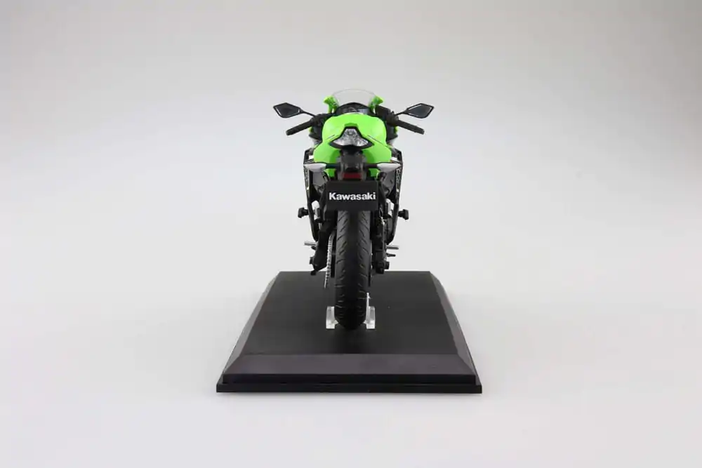 Diecast Bike Series Soška 1/12 Kawasaki Ninja ZX-25R Limetková Zelená × Ebenová 16 cm fotografii produktu