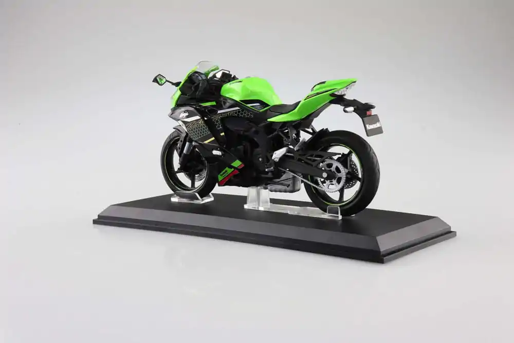 Diecast Bike Series Soška 1/12 Kawasaki Ninja ZX-25R Limetková Zelená × Ebenová 16 cm fotografii produktu