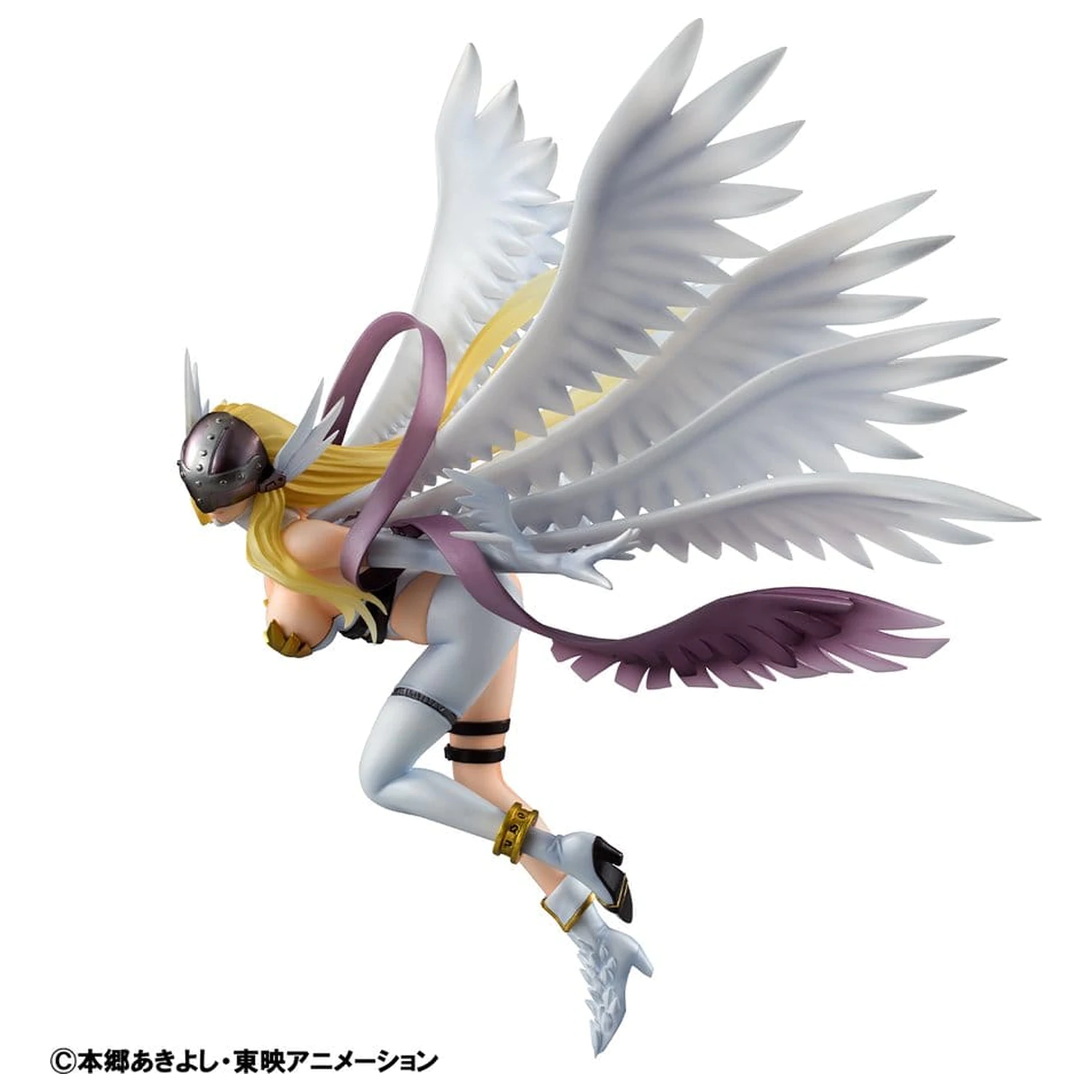 Digimon Adventure Precious G.E.M. Series PVC Socha Angewomon & Hikari Yagami 22 cm fotografii produktu