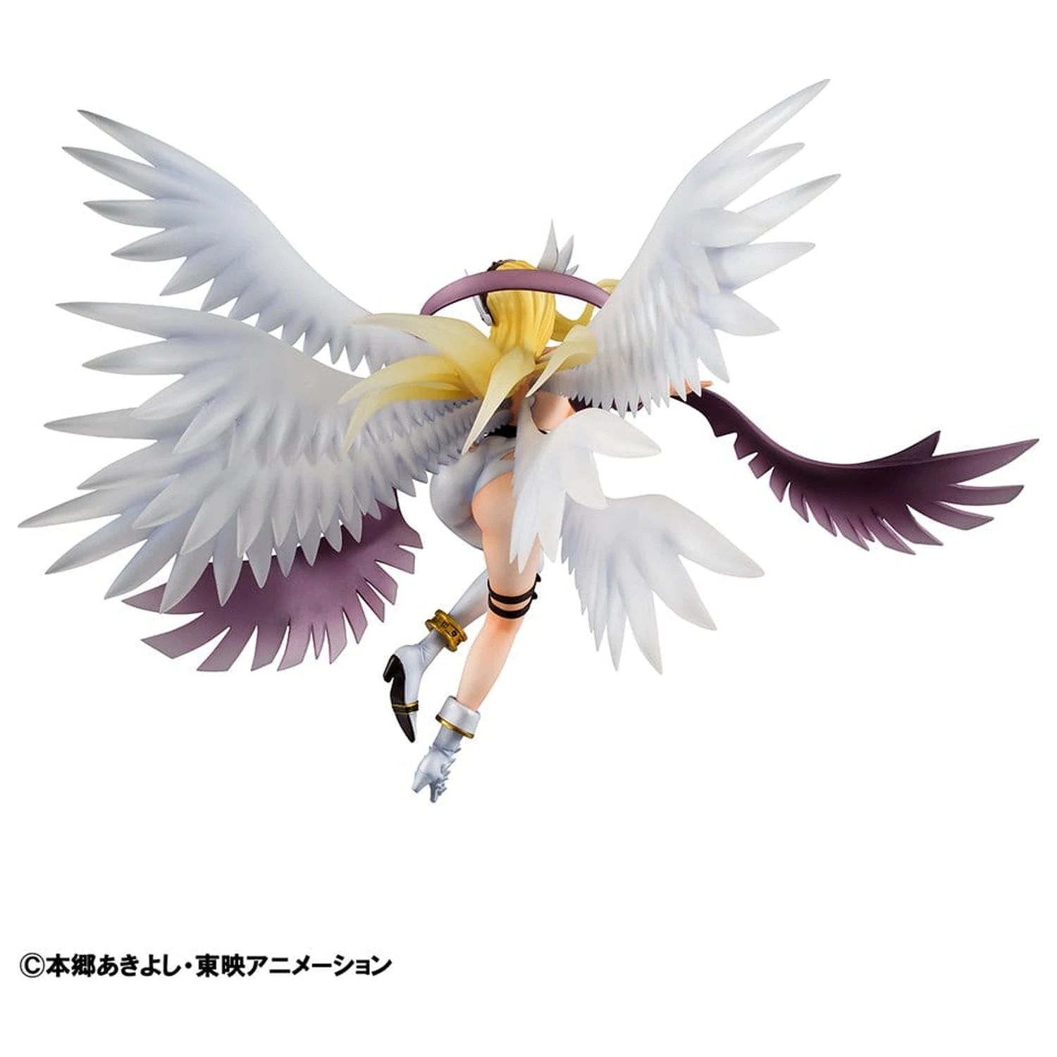 Digimon Adventure Precious G.E.M. Series PVC Socha Angewomon & Hikari Yagami 22 cm fotografii produktu