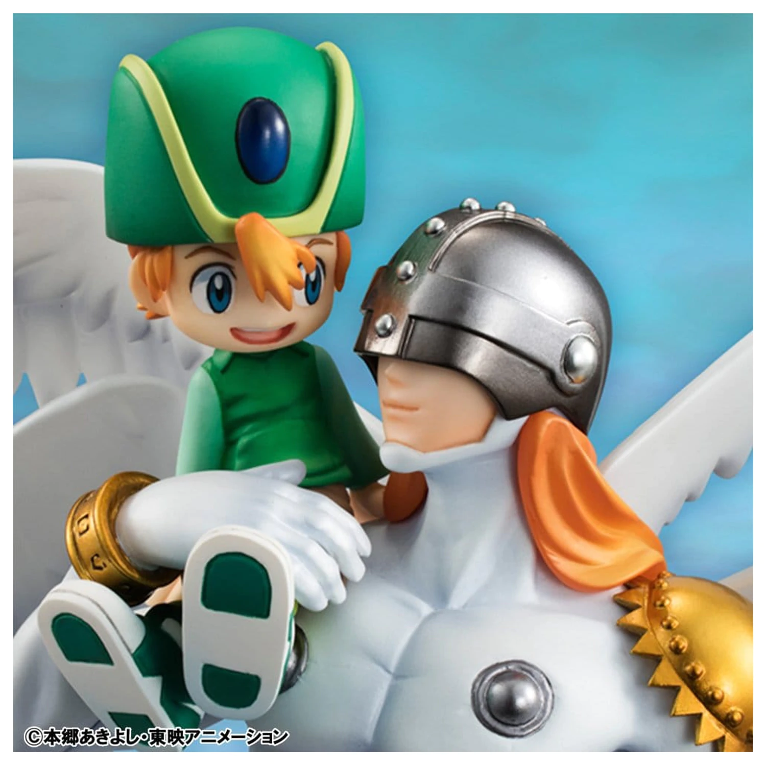 Digimon Adventure G.E.M. Series PVC figurka Angemon & Takeru Takaishi 22 cm (Repeat) fotografii produktu