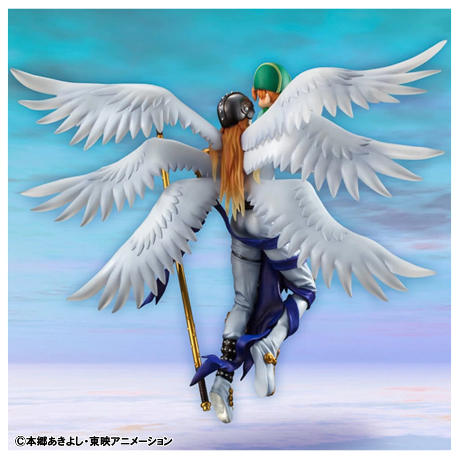 Digimon Adventure G.E.M. Series PVC figurka Angemon & Takeru Takaishi 22 cm (Repeat) fotografii produktu