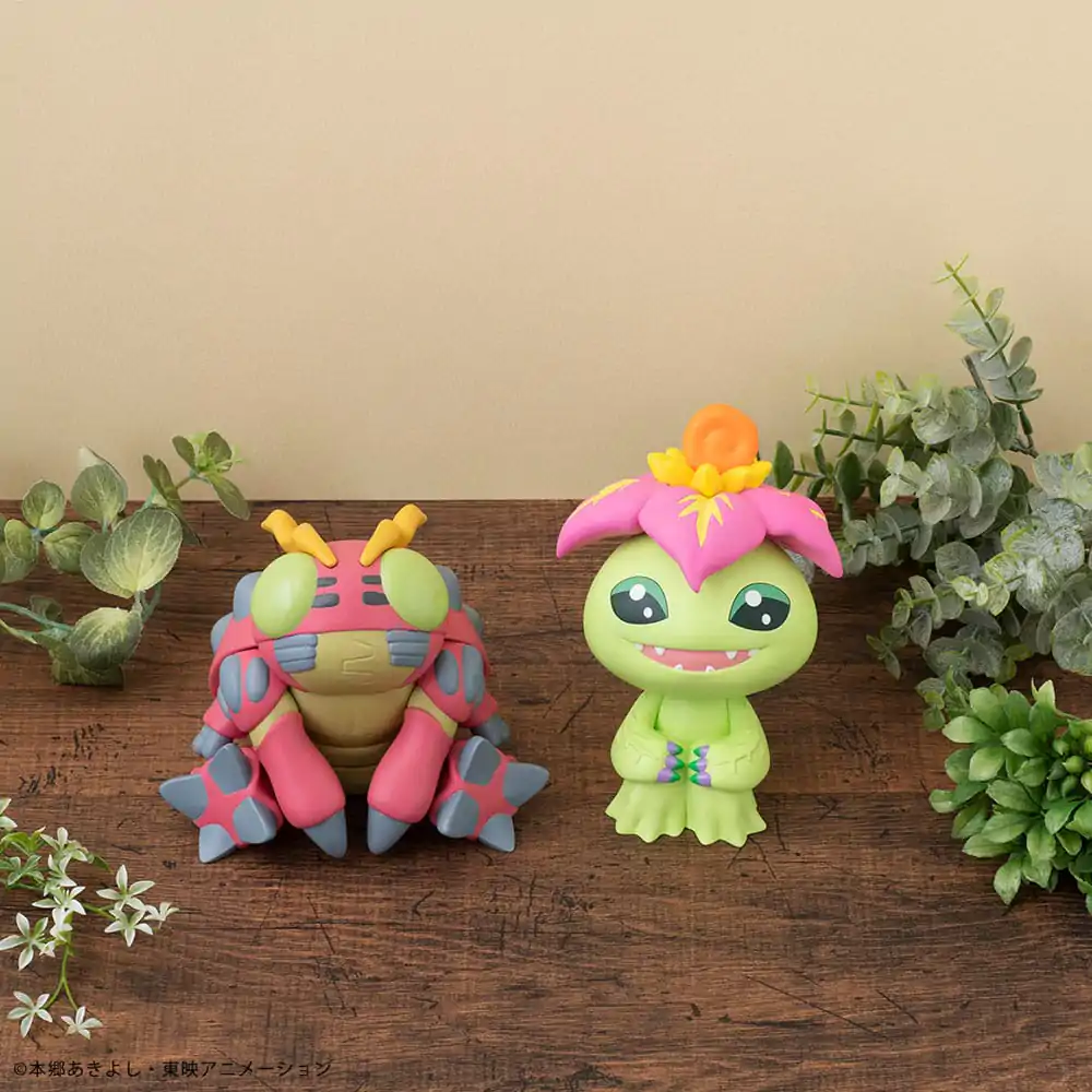 Digimon Adventure Look Up PVC sošky Tentomon & Palmon 11 cm (s dárkem) fotografii produktu