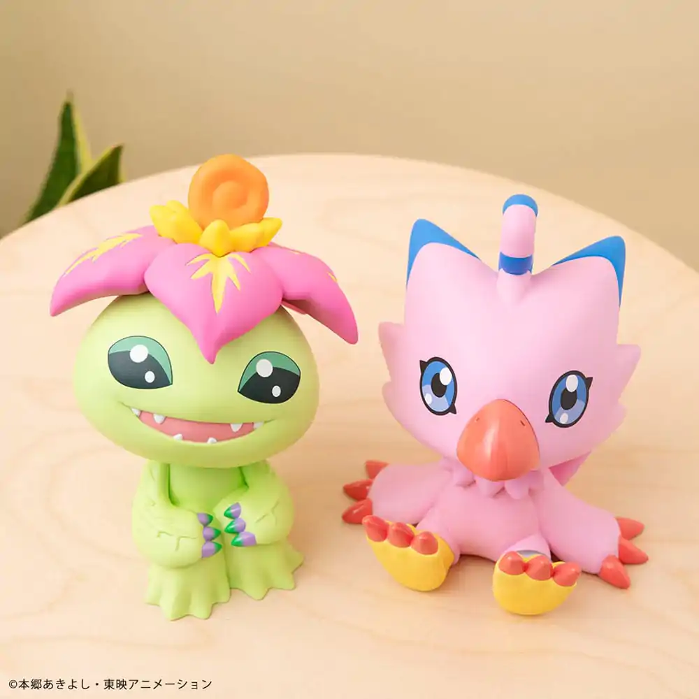 Digimon Adventure Look Up PVC sošky Tentomon & Palmon 11 cm (s dárkem) fotografii produktu