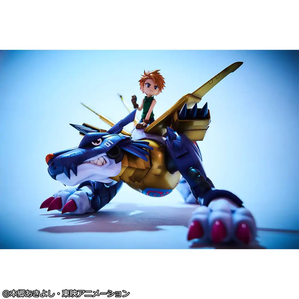 Digimon Adventure Precious G.E.M. Series PVC Socha Metal Garurumon & Ishida Yamato 30 cm fotografii produktu