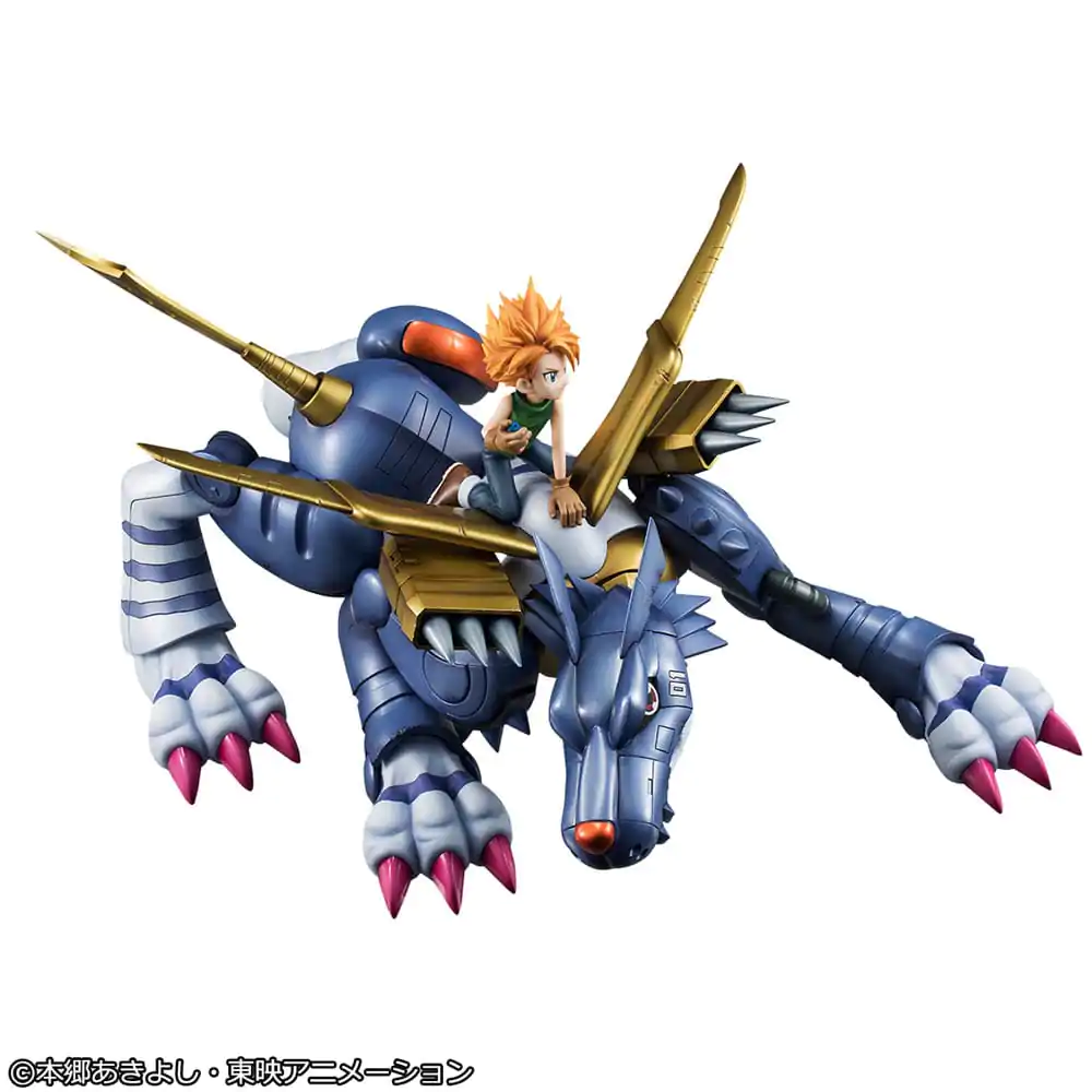 Digimon Adventure Precious G.E.M. Series PVC Socha Metal Garurumon & Ishida Yamato 30 cm fotografii produktu