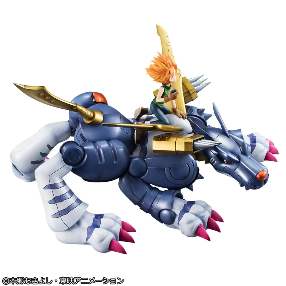 Digimon Adventure Precious G.E.M. Series PVC Socha Metal Garurumon & Ishida Yamato 30 cm fotografii produktu