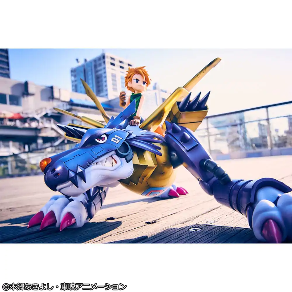 Digimon Adventure Precious G.E.M. Series PVC Socha Metal Garurumon & Ishida Yamato 30 cm fotografii produktu