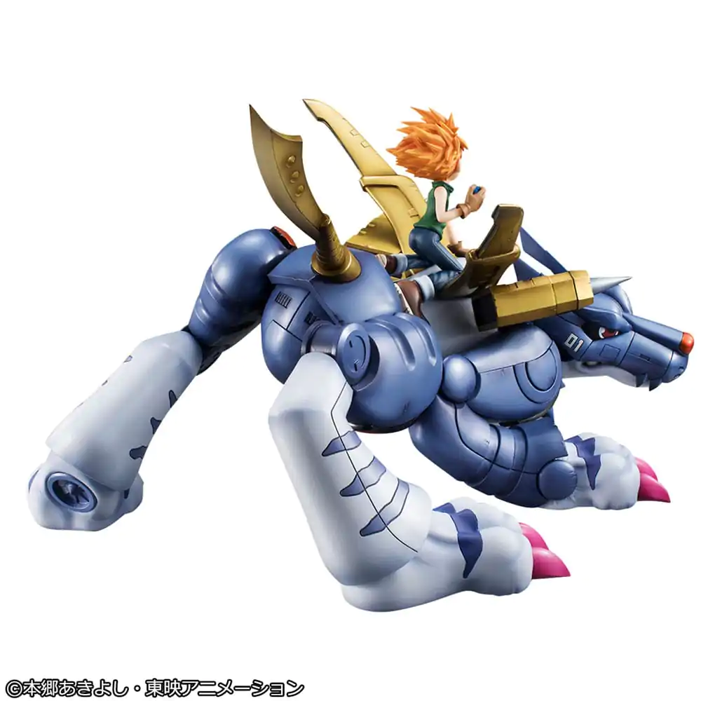 Digimon Adventure Precious G.E.M. Series PVC Socha Metal Garurumon & Ishida Yamato 30 cm fotografii produktu
