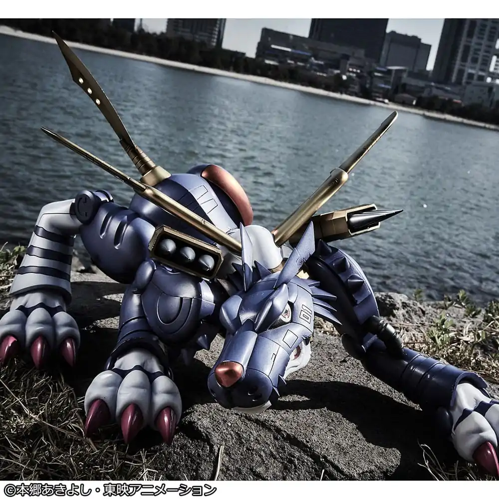Digimon Adventure Precious G.E.M. Series PVC Socha Metal Garurumon & Ishida Yamato 30 cm fotografii produktu