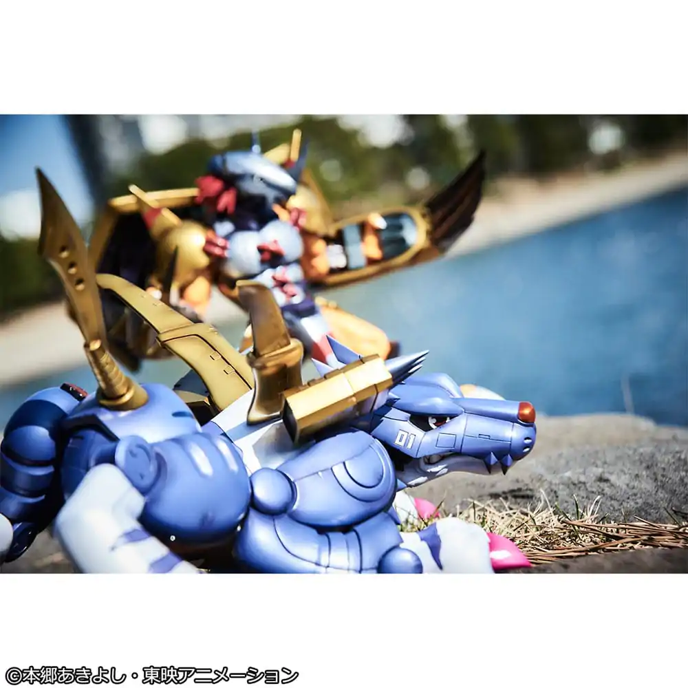 Digimon Adventure Precious G.E.M. Series PVC Socha Metal Garurumon & Ishida Yamato 30 cm fotografii produktu
