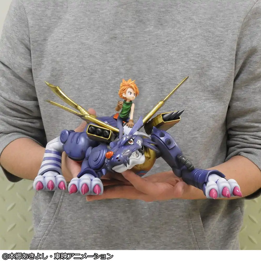 Digimon Adventure Precious G.E.M. Series PVC Socha Metal Garurumon & Ishida Yamato 30 cm fotografii produktu