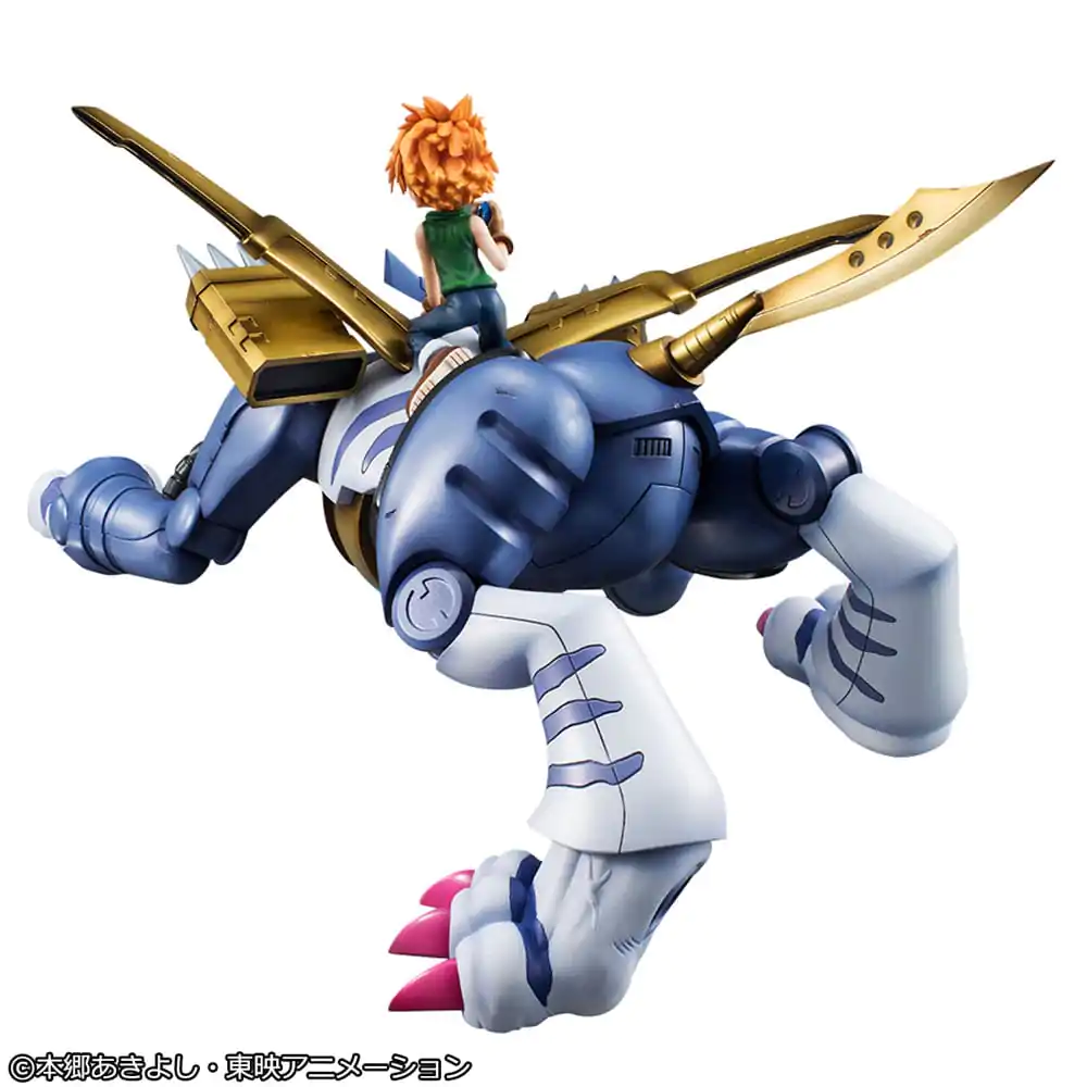 Digimon Adventure Precious G.E.M. Series PVC Socha Metal Garurumon & Ishida Yamato 30 cm fotografii produktu