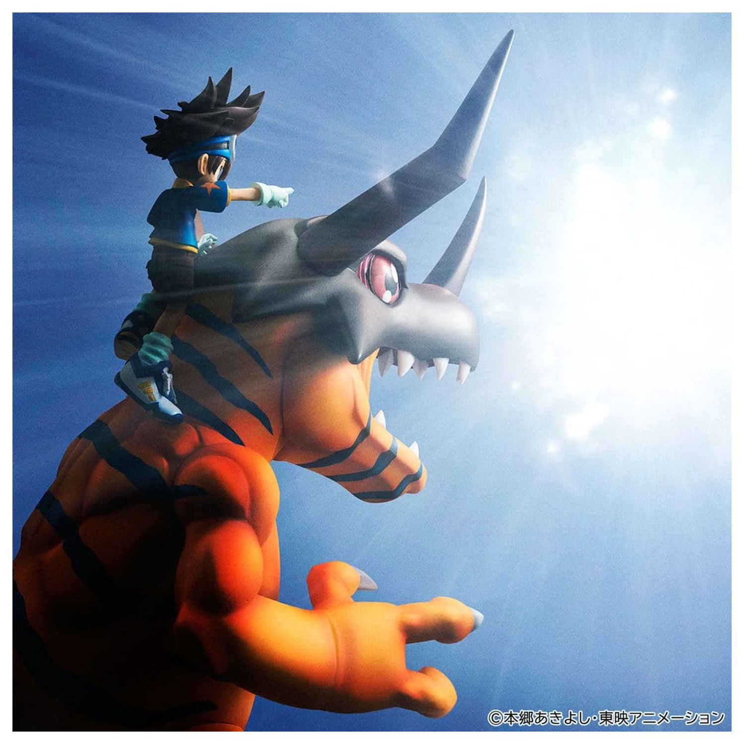 Digimon Adventure Precious G.E.M. Series PVC Figurka Greymon & Taichi Yagami 25 cm (Repeat) fotografii produktu