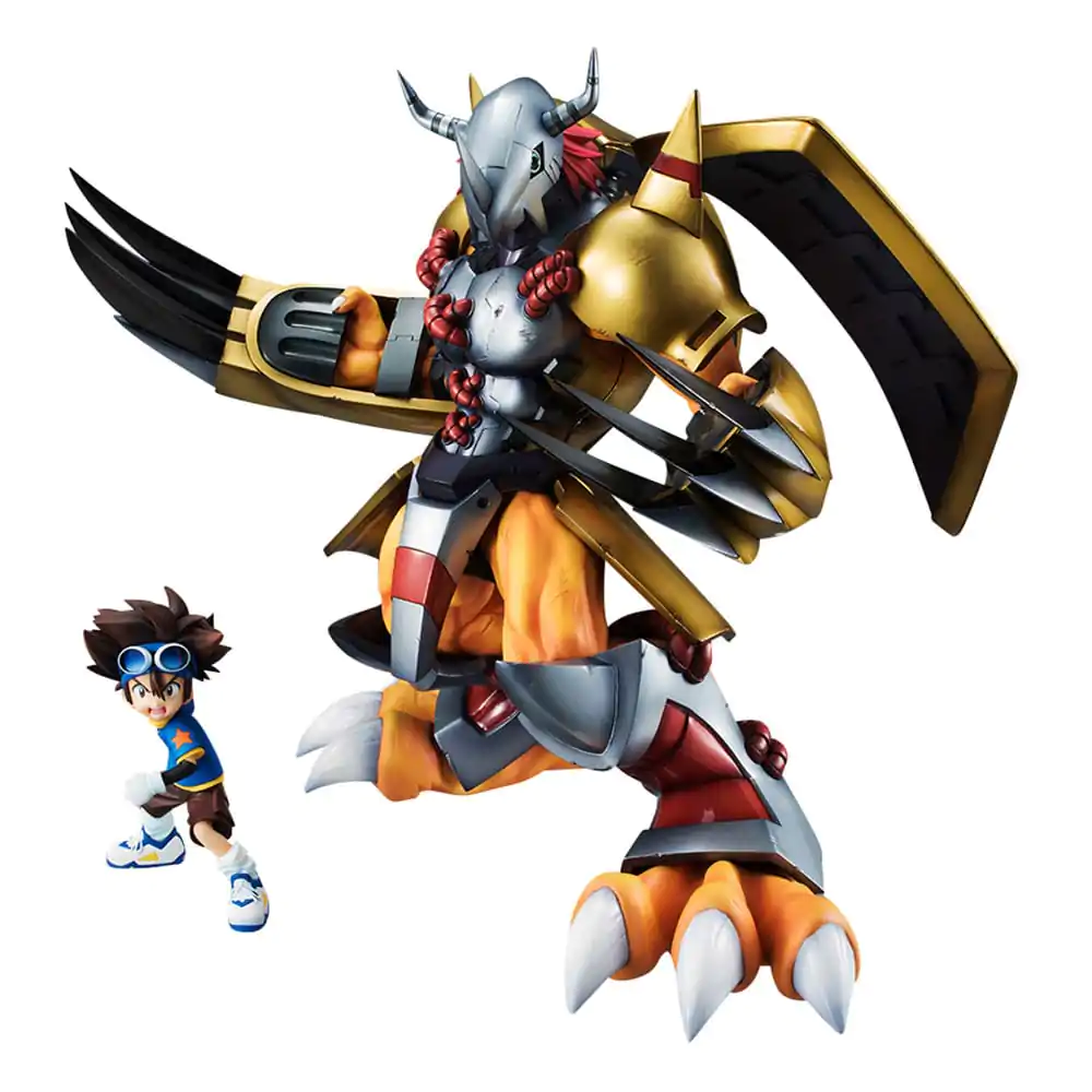 Digimon Adventure Precious G.E.M. Series PVC socha Wargreymon &amp; Taichi Yagami 25 cm fotografii produktu