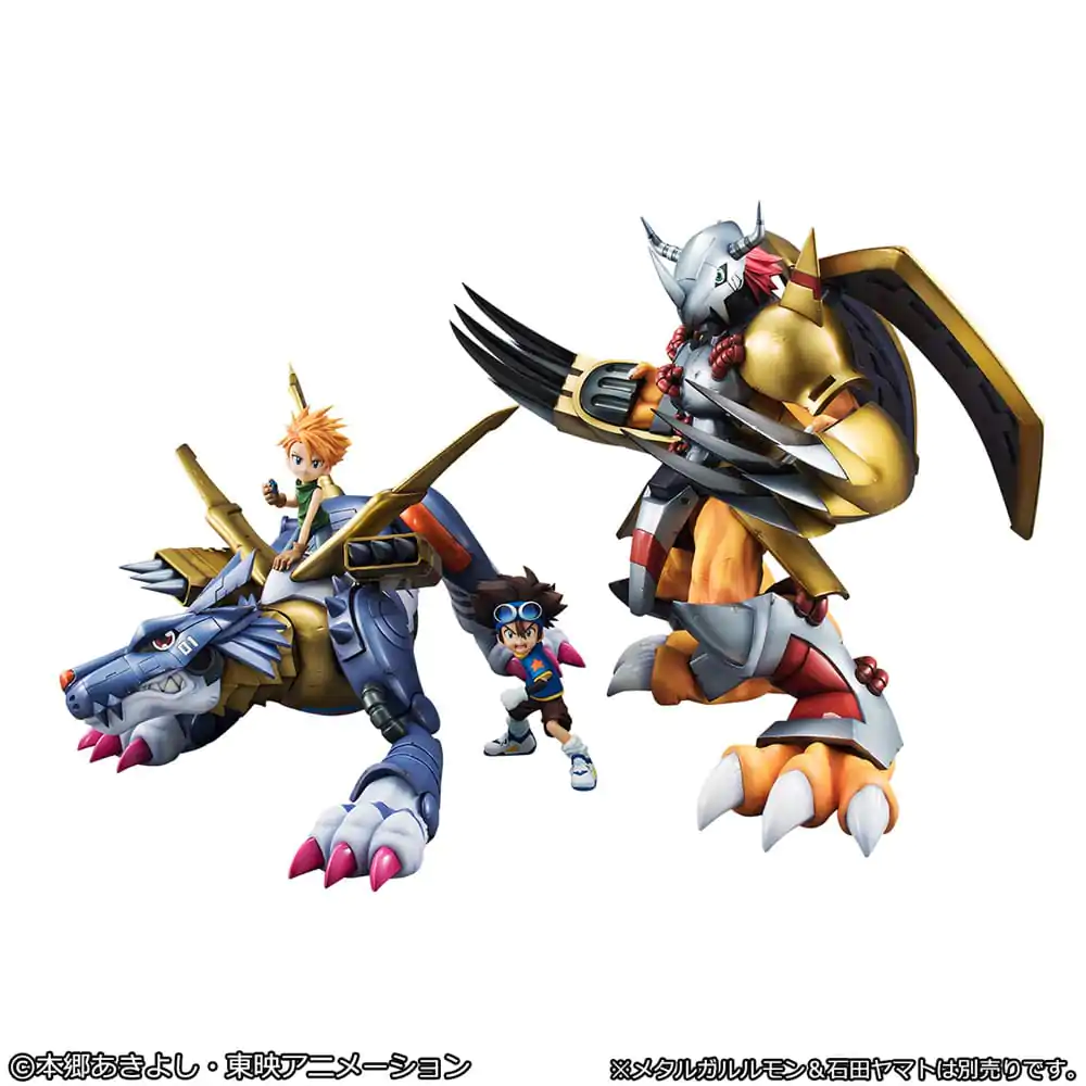 Digimon Adventure Precious G.E.M. Series PVC socha Wargreymon &amp; Taichi Yagami 25 cm fotografii produktu