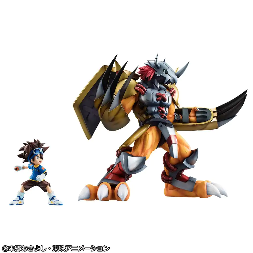 Digimon Adventure Precious G.E.M. Series PVC socha Wargreymon &amp; Taichi Yagami 25 cm fotografii produktu