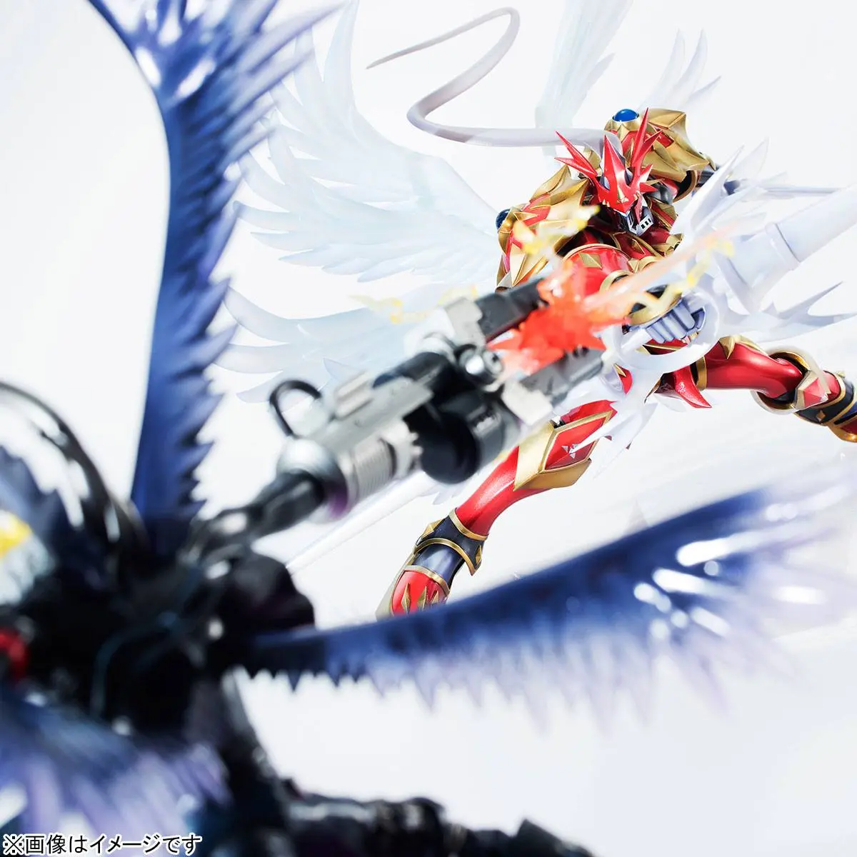 Digimon Tamers G.E.M. Series PVC socha Dukemon Crimson Mode 18 cm fotografii produktu