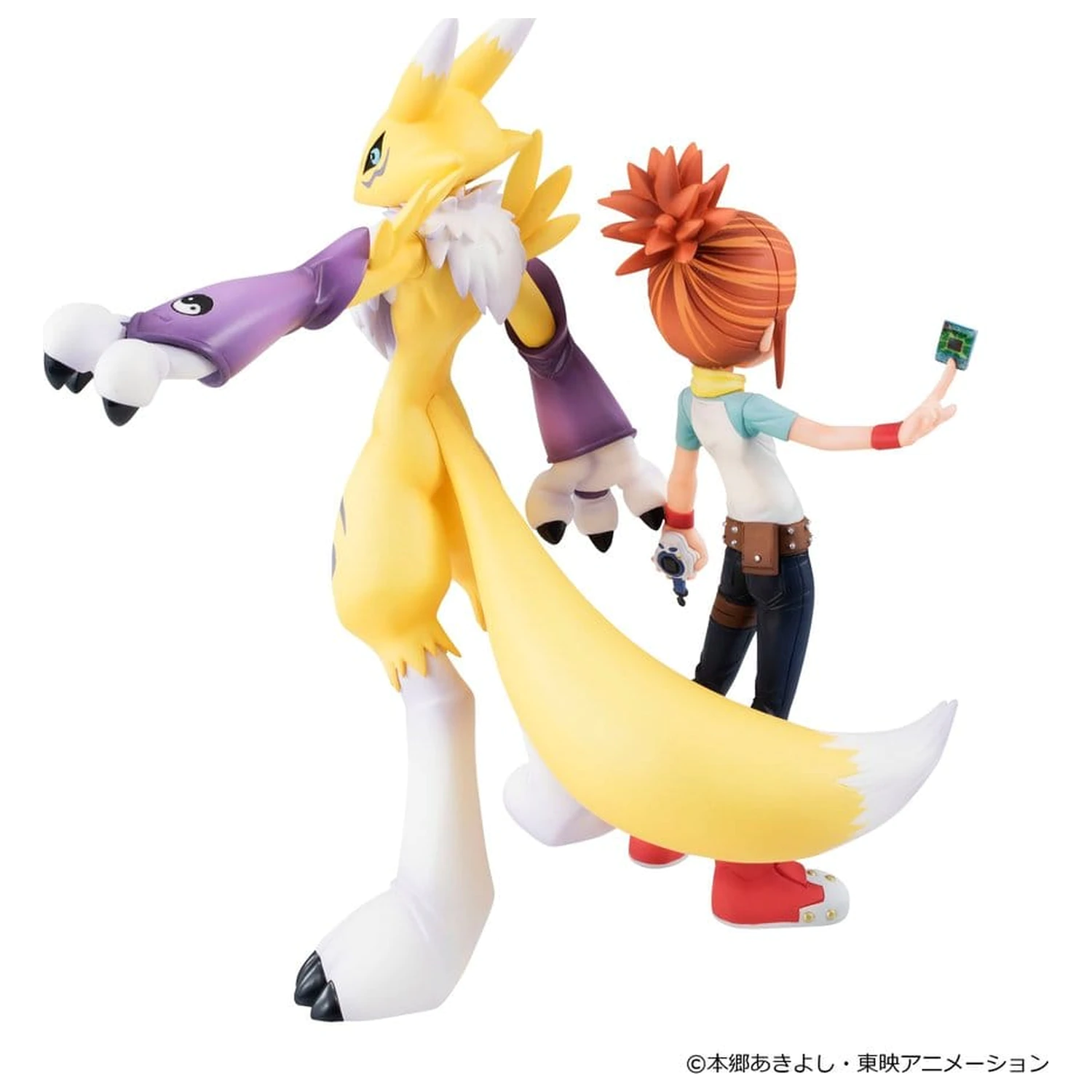 Digimon Tamers G.E.M. Series PVC figurka Renamon & Ruki Makino 13 cm (Repeat) fotografii produktu