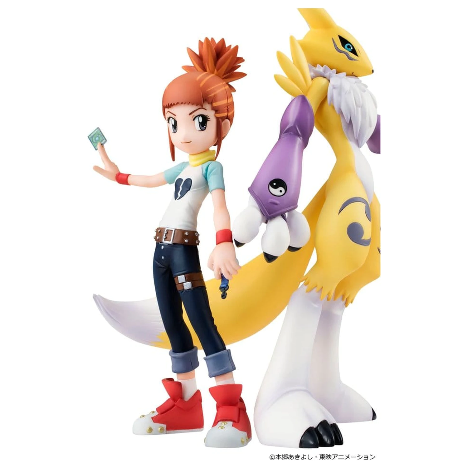 Digimon Tamers G.E.M. Series PVC figurka Renamon & Ruki Makino 13 cm (Repeat) fotografii produktu