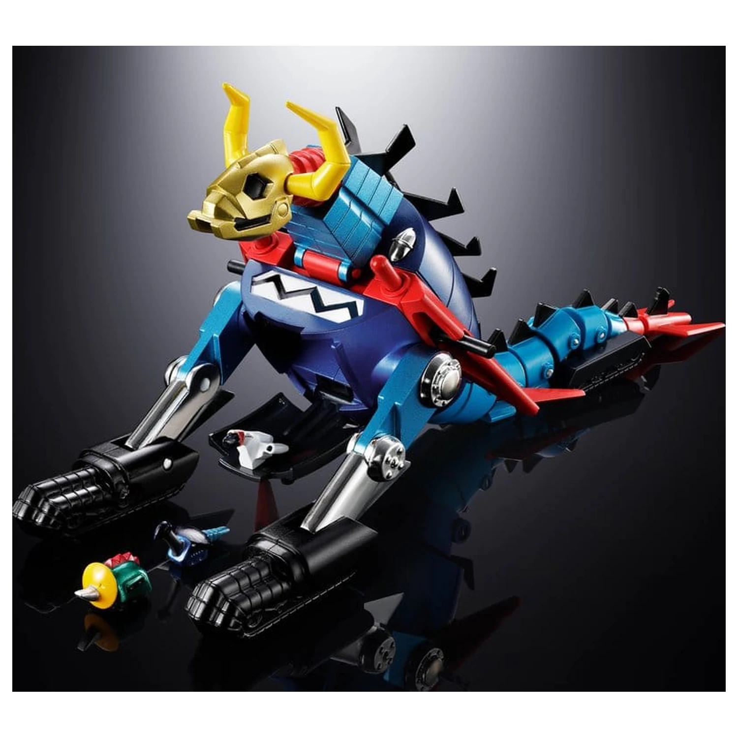 Dino Mech Gaiking Chogokin akční figurka Daikumaryu & Gaiking 20 cm fotografii produktu