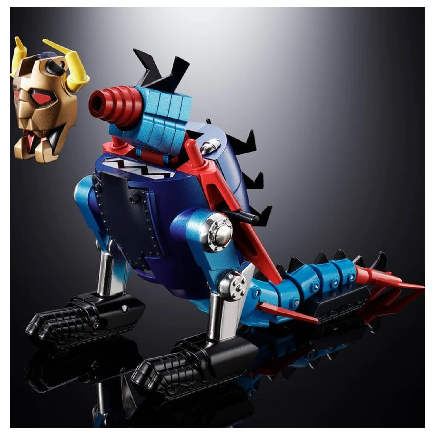 Dino Mech Gaiking Chogokin akční figurka Daikumaryu & Gaiking 20 cm fotografii produktu