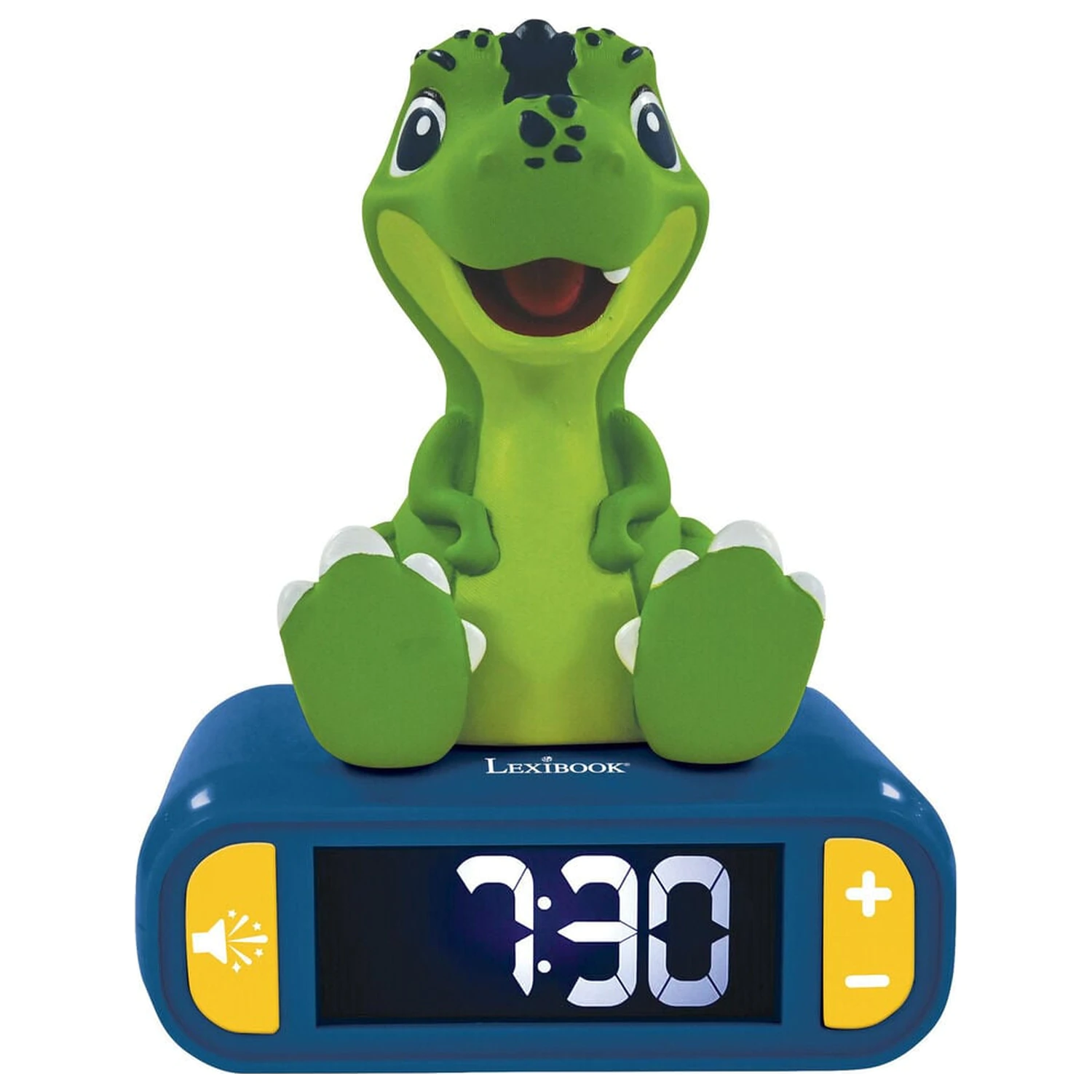 Dinosaurus 3D noční světlo digitální budík fotografii produktu