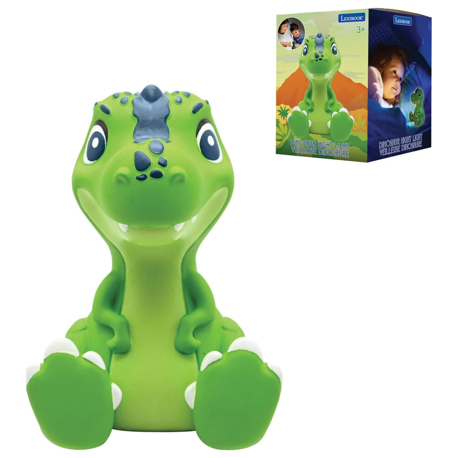 3D noční světlo Dinosauři fotografii produktu