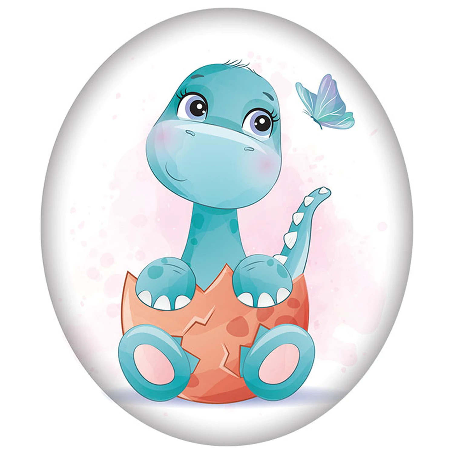 Dinosaur Egg Shaped polštář, Dekorační polštář fotografii produktu