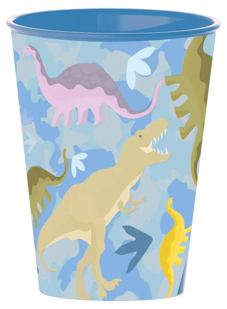 Dinosauří plastový kelímek 260 ml fotografii produktu