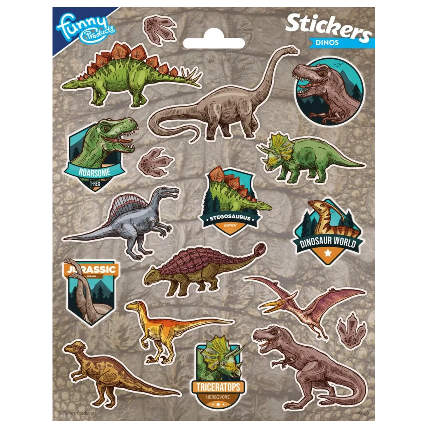 Dinosaur Roarsome Samolepka fotografii produktu