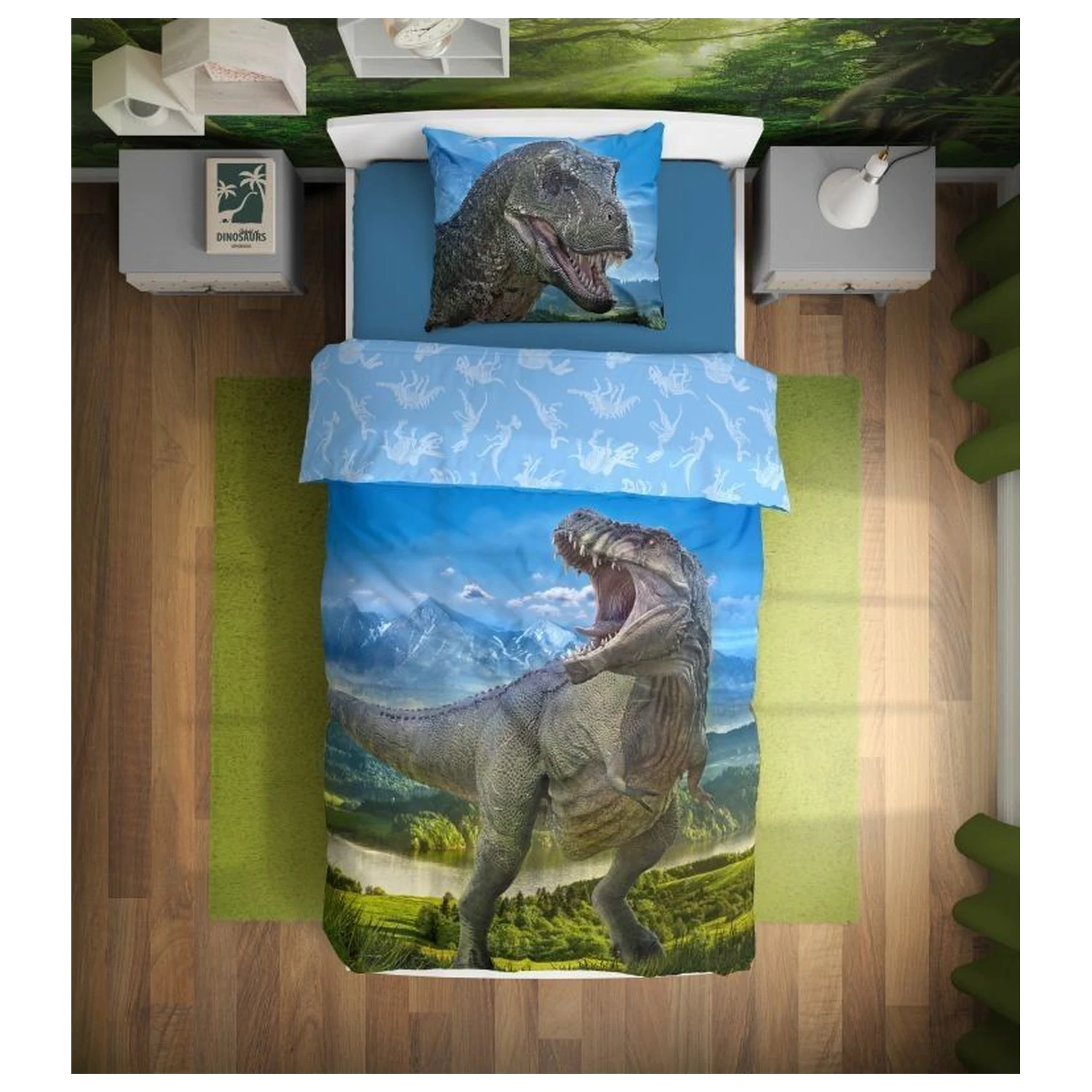 Dinosaur T-Rex povlak na peřinu fotografii produktu