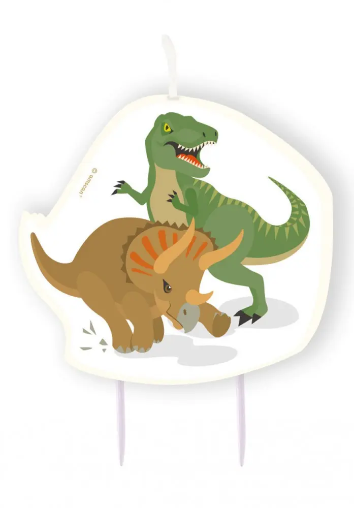 Dinosaur dortová svíčka fotografii produktu