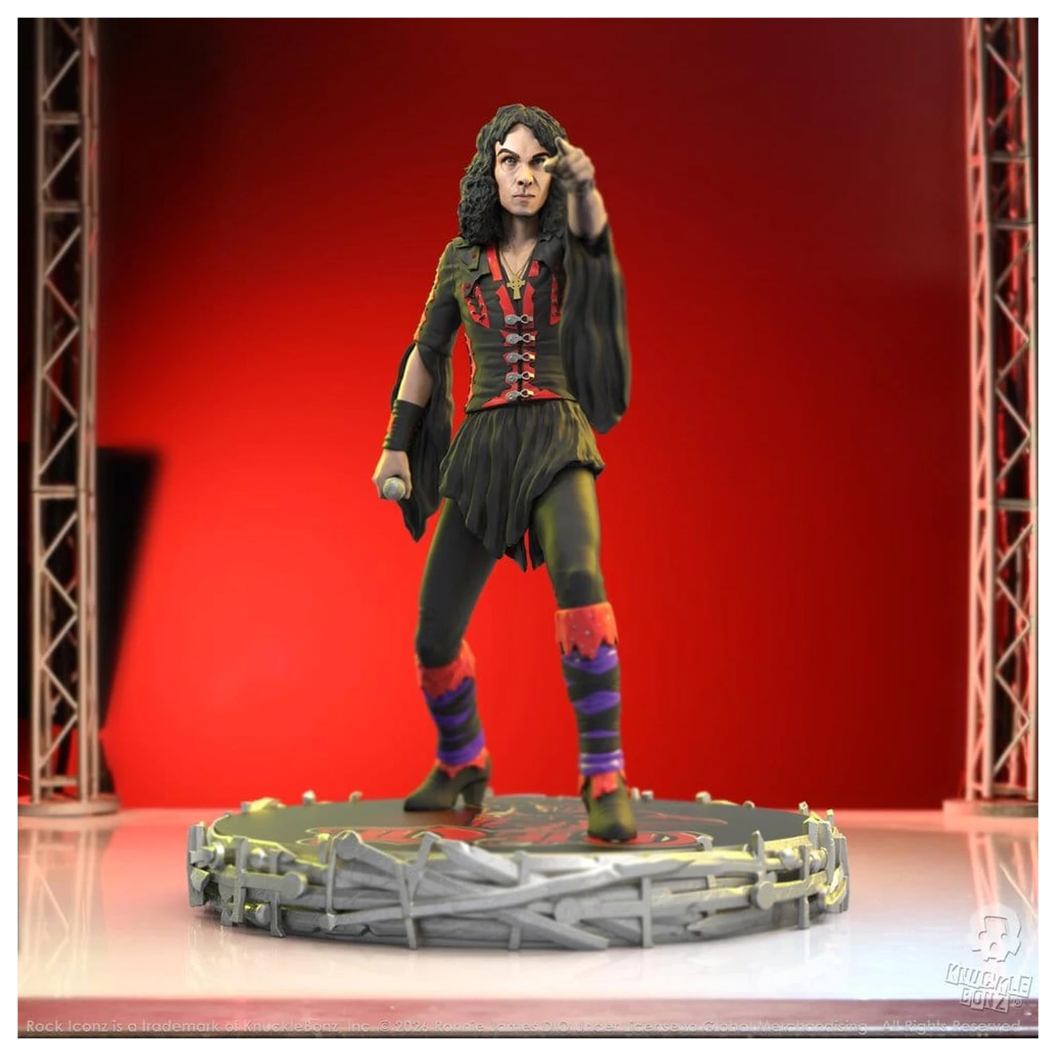 Dio Rock Iconz Socha Ronnie James Dio III 18 cm fotografii produktu